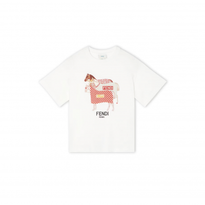 FENDI T-SHIRT JMI4987AJF0TU9