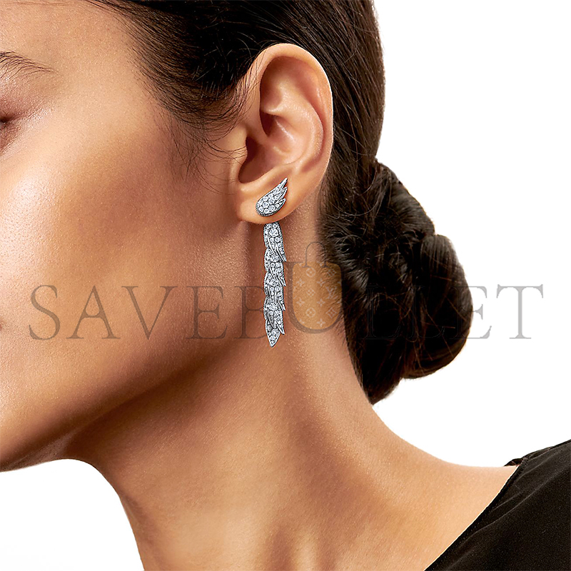 TIFFANY WINGS DROP EARRINGS IN PLATINUM WITH DIAMONDS 75366388 TIFFANY WINGS DROP EARRINGS IN PLATINUM WITH DIAMONDS 75366388