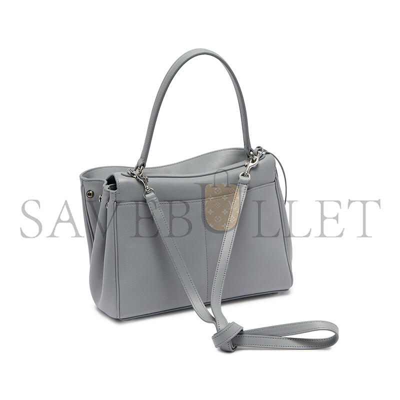 BALENCIAGA WOMEN'S RODEO HANDBAG SMALL IN CLOUD GREY 7897792AA4U1142 (29*20*10cm) BALENCIAGA WOMEN'S RODEO HANDBAG SMALL IN CLOUD GREY 7897792AA4U1142 (29*20*10cm)