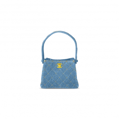 CHANEL DENIM HANDBAG (18*13*7cm)