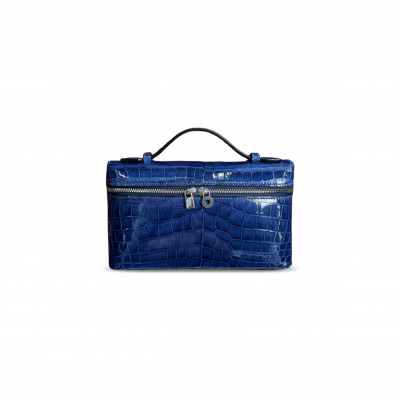 LORO PIANA EXTRA POCKET L19 CROCODILE LEATHER (19*11*6.5cm) LORO PIANA EXTRA POCKET L19 CROCODILE LEATHER (19*11*6.5cm)