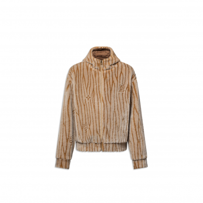 LOUIS VUITTON EPI FLEECE HOODED BLOUSON 1AJCDZ