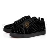 CHRISTIAN LOUBOUTIN LOUIS JUNIOR SUEDE SNEAKERS 1240127BK1D