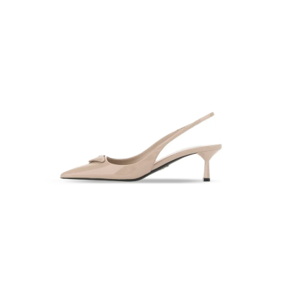 PRADA BRUSHED LEATHER SLINGBACK PUMPS 1I901M PRADA BRUSHED LEATHER SLINGBACK PUMPS 1I901M