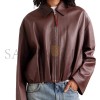 LOEWE BALLOON LEATHER JACKET