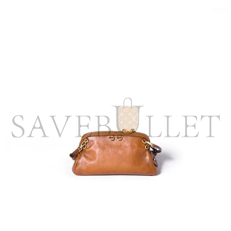 MIU MIU CAPRICE LEATHER CLUTCH 5BF131 (24*14*8.5cm) MIU MIU CAPRICE LEATHER CLUTCH 5BF131 (24*14*8.5cm)