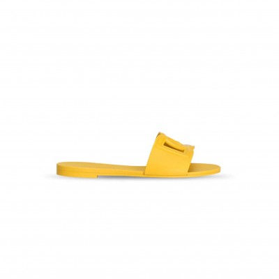DOLCE GABBANA RUBBER BEACHWEAR SLIDERS CW2215AN99480204