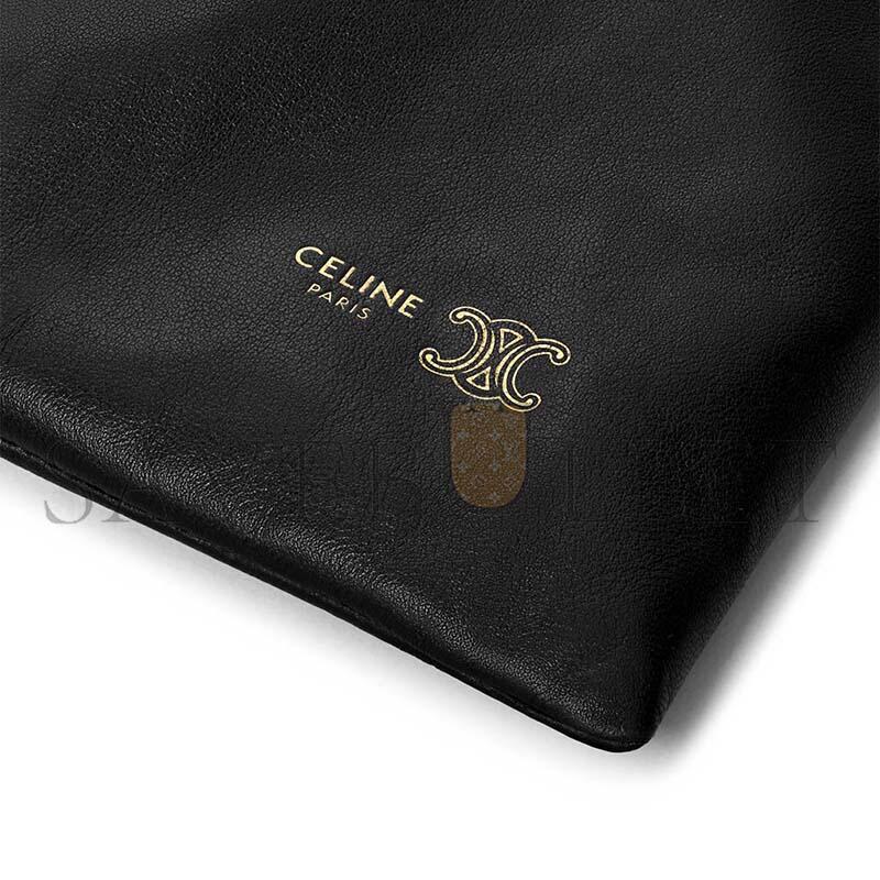 CELINE SMALL CRYSTAL POUCH IN LAMBSKIN 123662J79.38NO (32*29*0.5cm) CELINE SMALL CRYSTAL POUCH IN LAMBSKIN 123662J79.38NO (32*29*0.5cm)