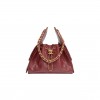 CHANEL 25 SMALL HANDBAG CAVIAR LEATHER BURGUNDY AS5293 (30*26*14cm)