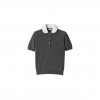 MIU MIU CASHMERE POLO WITH EMBROIDERED POPLIN COLLAR MML03Z MIU MIU CASHMERE POLO WITH EMBROIDERED POPLIN COLLAR MML03Z