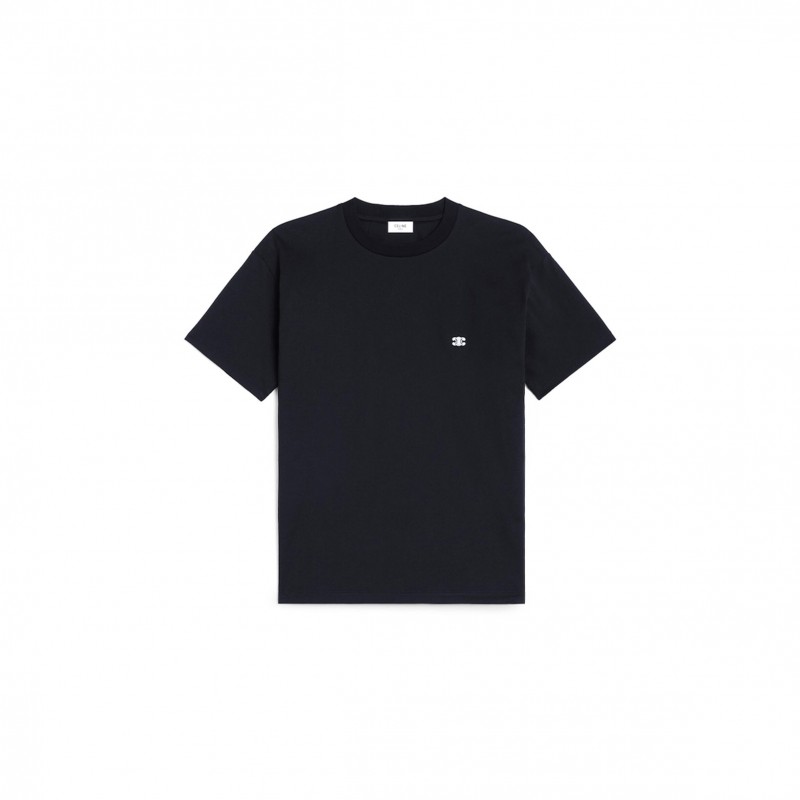 CELINE TRIOMPHE LOOSE T-SHIRT IN COTTON JERSEY 2X04I671Q.38AW