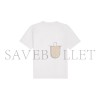 CELINE TRIOMPHE LOOSE T-SHIRT IN COTTON JERSEY 2X04I671Q.01OB CELINE TRIOMPHE LOOSE T-SHIRT IN COTTON JERSEY 2X04I671Q.01OB