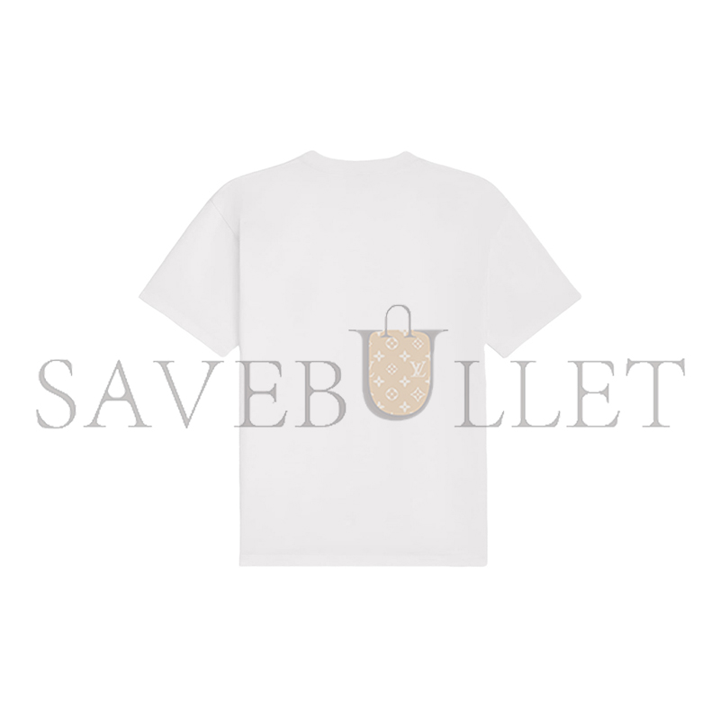 CELINE TRIOMPHE LOOSE T-SHIRT IN COTTON JERSEY 2X04I671Q.01OB CELINE TRIOMPHE LOOSE T-SHIRT IN COTTON JERSEY 2X04I671Q.01OB