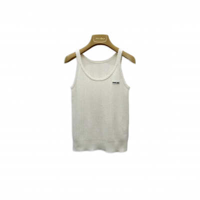 MIU MIU KNITTED VEST MIU MIU KNITTED VEST
