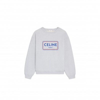 CELINE LOOSE SWEATSHIRT IN COTTON FLEECE RY0SE1233.GGY6