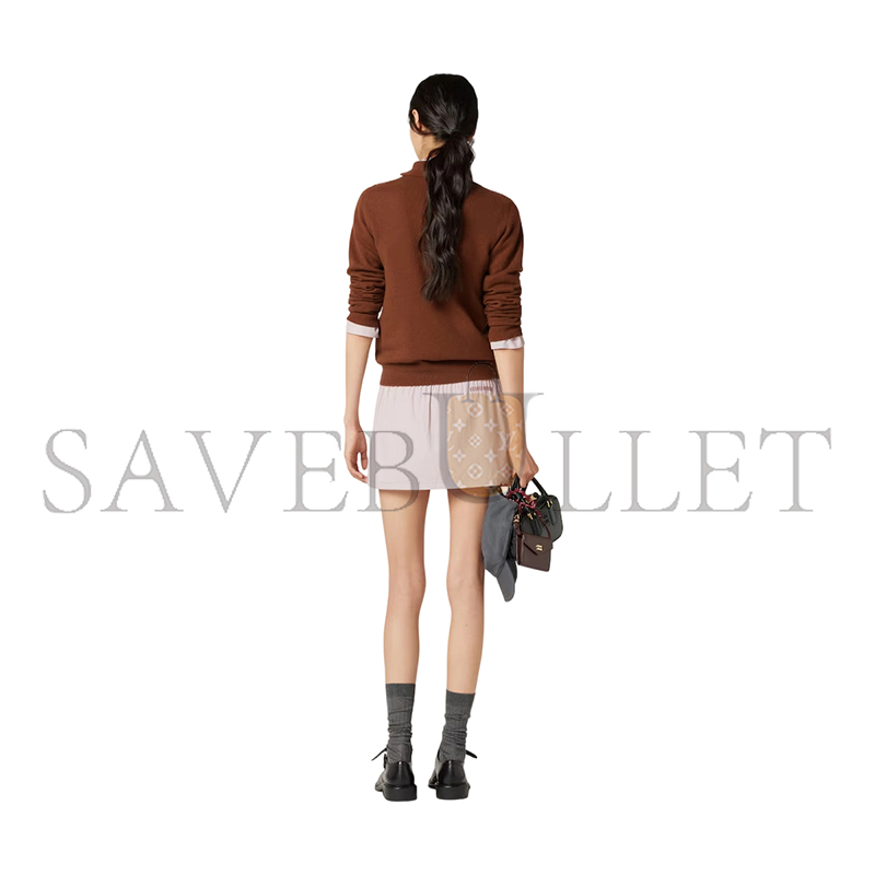 MIU MIU CASHMERE KNIT CARDIGAN MMF896 MIU MIU CASHMERE KNIT CARDIGAN MMF896