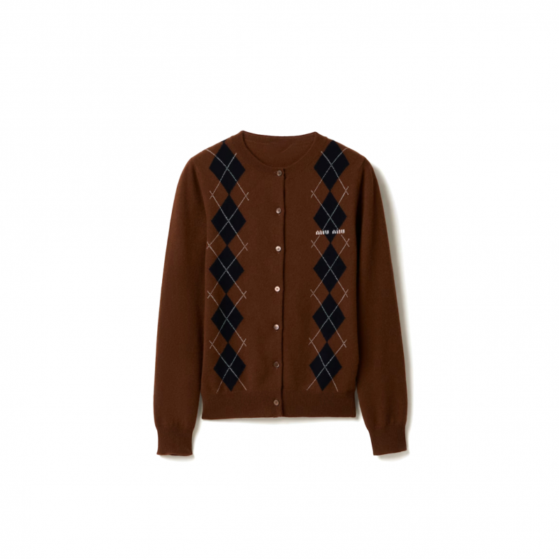 MIU MIU CASHMERE KNIT CARDIGAN MMF896 MIU MIU CASHMERE KNIT CARDIGAN MMF896