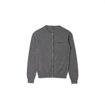 MIU MIU CASHMERE KNITTED CARDIGAN MMF787