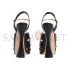 GUCCI WOMEN'S SANDAL WITH INTERLOCKING G STUDS 719843