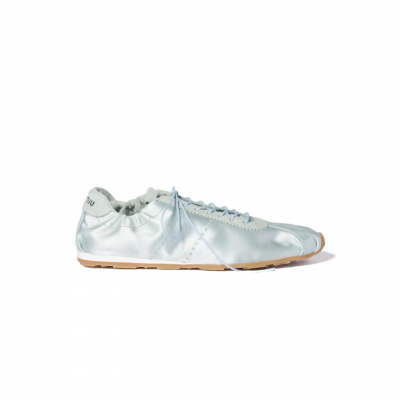 MIU MIU PLUME SATIN SNEAKERS 5E570E