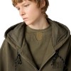 MIU MIU GARMENT-DYED HOODIE JACKET MJLA45 MIU MIU GARMENT-DYED HOODIE JACKET MJLA45