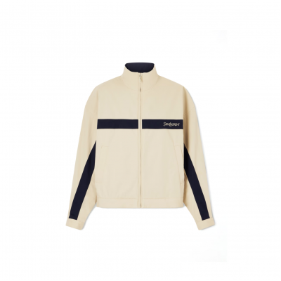 YSL SAINT LAURENT JACKET IN COTTON 851251Y6J981701
