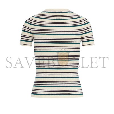 MIU MIU STRIPED TOP MML03Y MIU MIU STRIPED TOP MML03Y