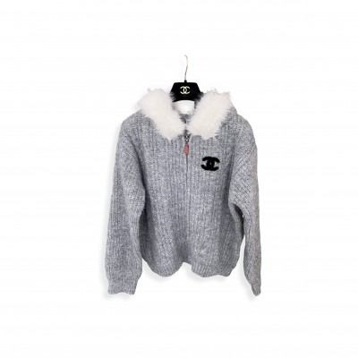 CHANEL SWEATER JACKET CHANEL SWEATER JACKET