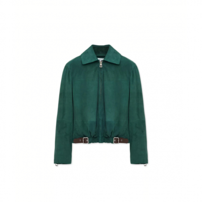 LOEWE BELTED JACKET IN SUEDE GOATSKIN S540Y34L58