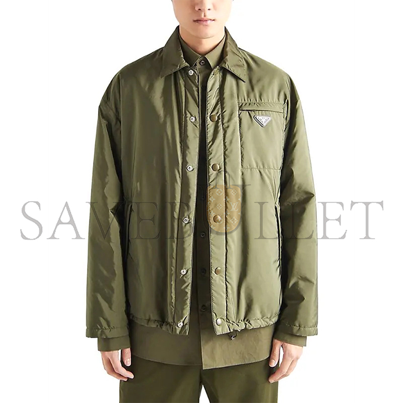 PRADA RE-NYLON OVERSIZED-FIT RECYCLED-NYLON JACKET 