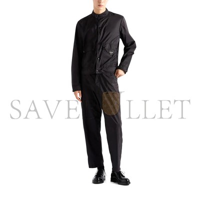 PRADA TRIANGLE LOGO JACKET 
