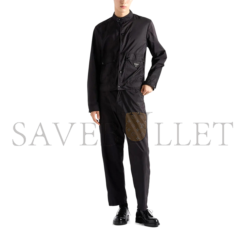 PRADA TRIANGLE LOGO JACKET 