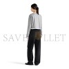 PRADA LONG-SLEEVED COTTON JERSEY T-SHIRT 34668