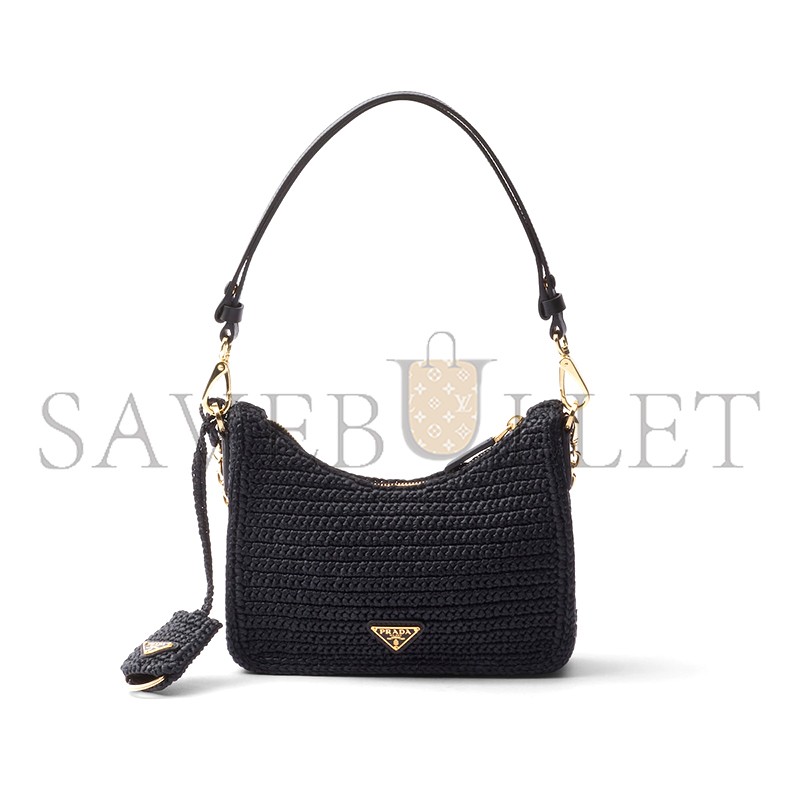 PRADA RE-EDITION MINI CROCHET BAG 1BC204 (22*18*6cm) PRADA RE-EDITION MINI CROCHET BAG 1BC204 (22*18*6cm)