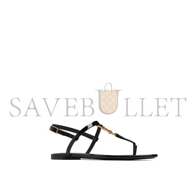YSL PATENT LEATHER CASSANDRA SANDALS 659817B8IKK1000 YSL PATENT LEATHER CASSANDRA SANDALS 659817B8IKK1000
