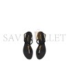 YSL  PATENT LEATHER CASSANDRA SANDALS 659817B8IKK1000