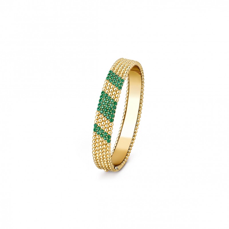 VAN CLEEF ARPELS PERLÉE COULEURS BRACELET 5 ROWS MEDIUM MODEL VCARPGZB00