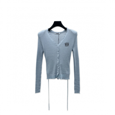 LOEWE ANAGRAM LONG-SLEEVED CARDIGAN