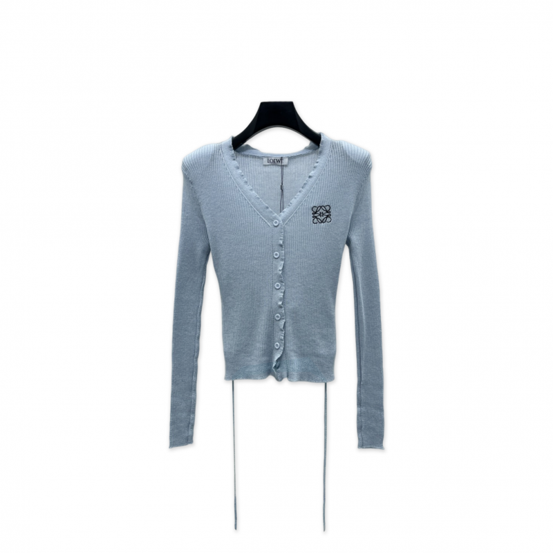 LOEWE ANAGRAM LONG-SLEEVED CARDIGAN