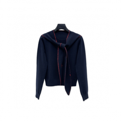 LOEWE SHAWL KNIT SWEATER