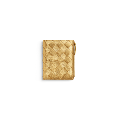 BOTTEGA VENETA INTRECCIATO SMALL BI-FOLD WALLET 742330V5XF18472 (11.5*9*1cm)
