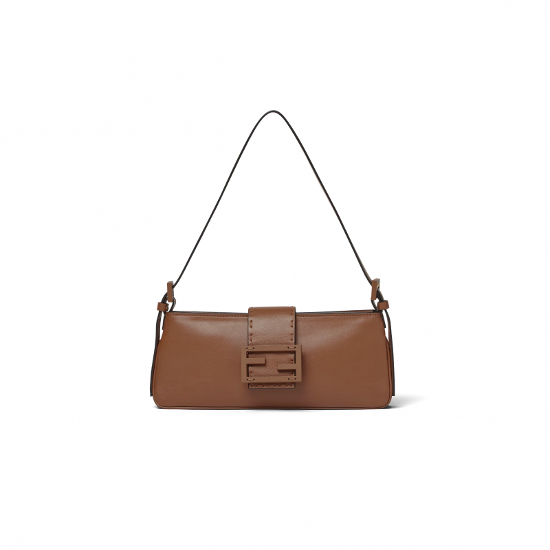 FENDI BABY B. TAN LEATHER MINI-BAG 8BS117AYJ1F1UJK (25*10.5*3cm)