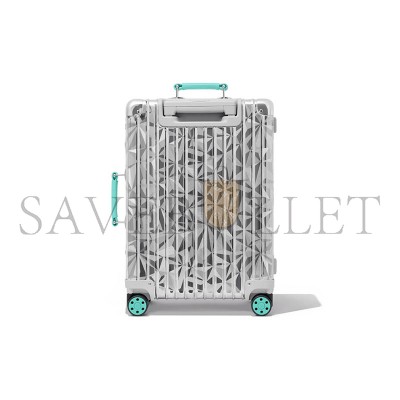 RIMOWA X TIFFANY & CO. ROCK CUT CABIN SILVER 97390016 (54*39*23cm) RIMOWA X TIFFANY & CO. ROCK CUT CABIN SILVER 97390016 (54*39*23cm)