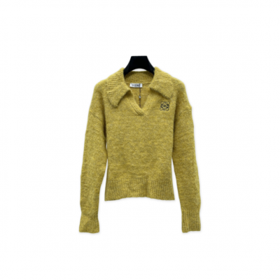 LOEWE KNITTED POLO SHIRT LOEWE KNITTED POLO SHIRT