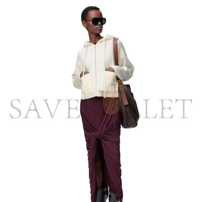 LOEWE ZIP-UP HOODIE IN WOOL S359Y14KJ4 LOEWE ZIP-UP HOODIE IN WOOL S359Y14KJ4