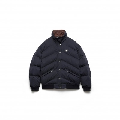 PRADA MEDIUM-WEIGHT COMPACT POPLIN DOWN JACKET 292295