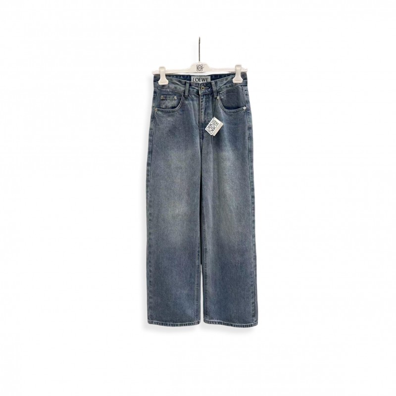 LOEWE HIGH-WAISTED WIDE LEG JEANS 