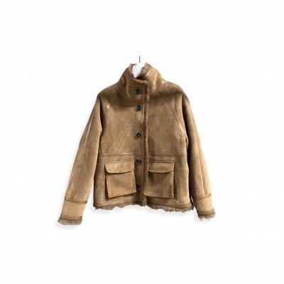 BALENCIAGA REVERSIBLE SHEARLING COAT BALENCIAGA REVERSIBLE SHEARLING COAT