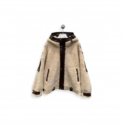 BALENCIAGA HOODED MID-LENGTH COAT BALENCIAGA HOODED MID-LENGTH COAT