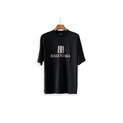 BALENCIAGA NANO BB COTTON T-SHIRT 764235TSVU4 BALENCIAGA NANO BB COTTON T-SHIRT 764235TSVU4